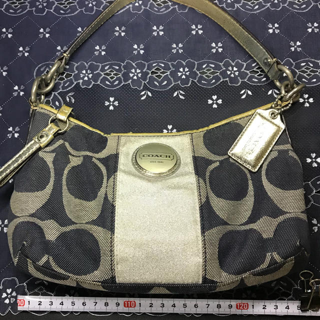 COACH(コーチ)のCOACH デニム バッグ レディースのバッグ(ハンドバッグ)の商品写真