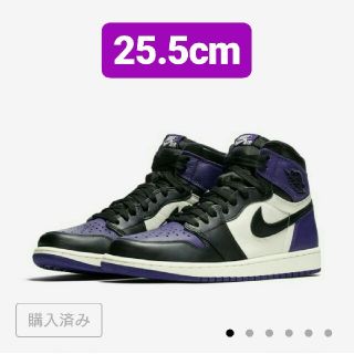 ナイキ(NIKE)のNIKE AIR JORDAN RETRO HIGH OG パープル(スニーカー)