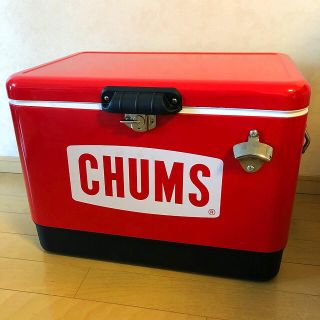 チャムス(CHUMS)の【新品・送料込】CHUMS　チャムス　スチールクーラーボックス　５４ℓ(その他)