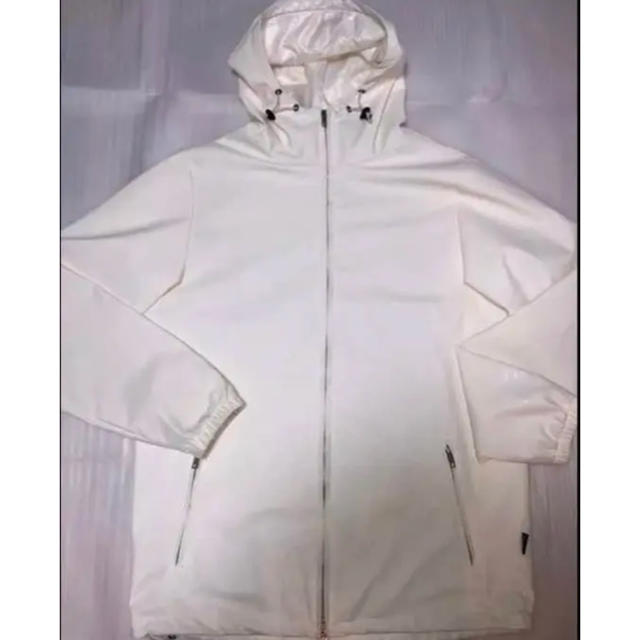 APPLEBUM(アップルバム)の applebum  マッドナイロンパーカー L ホワイト メンズのジャケット/アウター(ナイロンジャケット)の商品写真