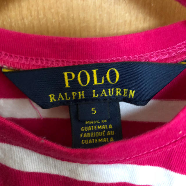 POLO RALPH LAUREN(ポロラルフローレン)のラルフローレン キッズ/ベビー/マタニティのキッズ服女の子用(90cm~)(Tシャツ/カットソー)の商品写真