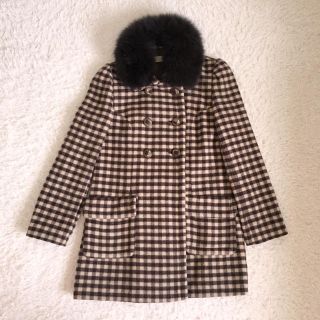 スナイデル(SNIDEL)の美品♡スナイデル♡チェックロングコート(ロングコート)