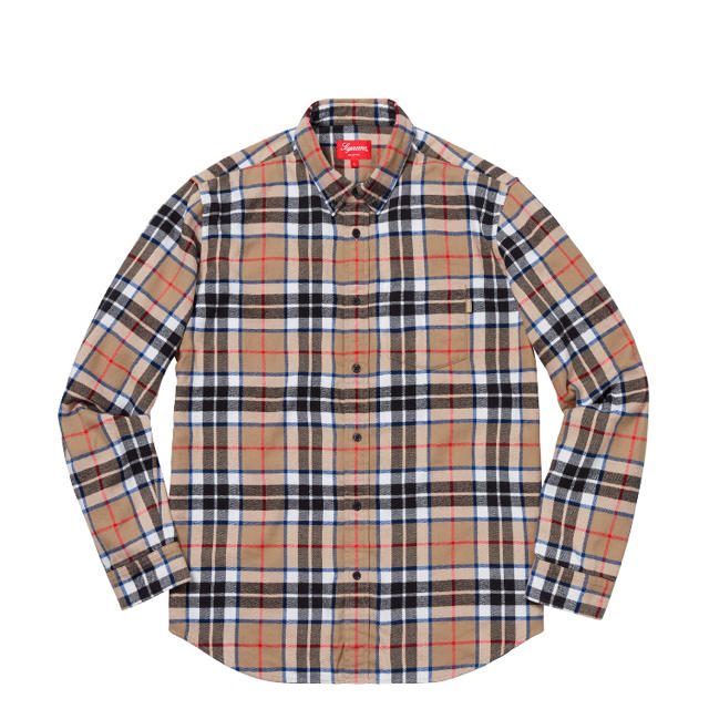 Supreme Tartan L/S Flannel Shirt