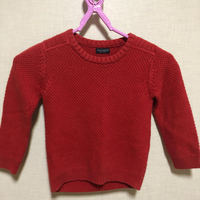 NEXT(ネクスト)のNEXT男女兼用可愛いキッズニット キッズ/ベビー/マタニティのキッズ服男の子用(90cm~)(ニット)の商品写真