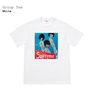シュプリーム(Supreme)の18aw supreme Group Tee Tabboo 白 white M(Tシャツ/カットソー(半袖/袖なし))