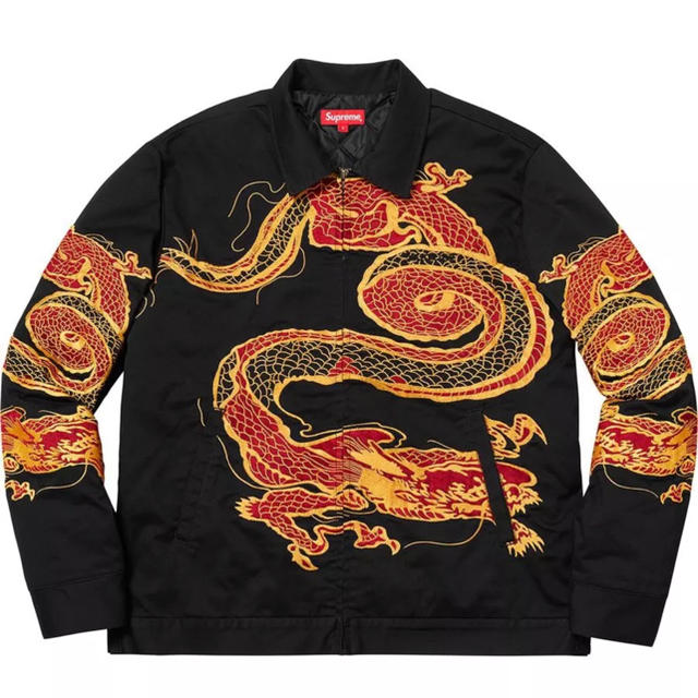 Gジャン/デニムジャケットsupreme    Dragon Work Jacket ジャケット m