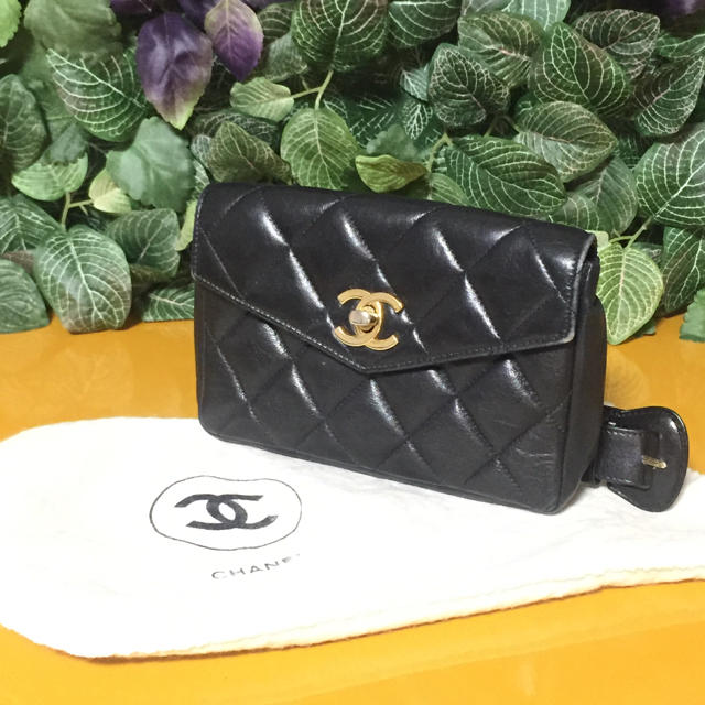 即購入OK! CHANEL マトラッセ ウエストポーチ ヴィンテージ バッグバッグ