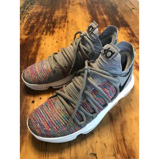 ナイキ(NIKE)の中古【すぐに購入可】NIKE ZOOM KD 10 "MULTICOLOR"(スニーカー)