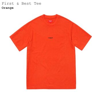 シュプリーム(Supreme)のSupreme First Best Tee Orange M(Tシャツ/カットソー(半袖/袖なし))