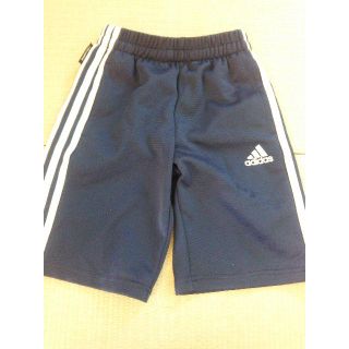 アディダス(adidas)の【美品】アディダス ハーフパンツ 120 ネイビー(パンツ/スパッツ)