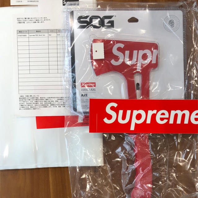 Supreme SOG hand axe 斧 オノ シュプリーム 良質 carltonarms.com