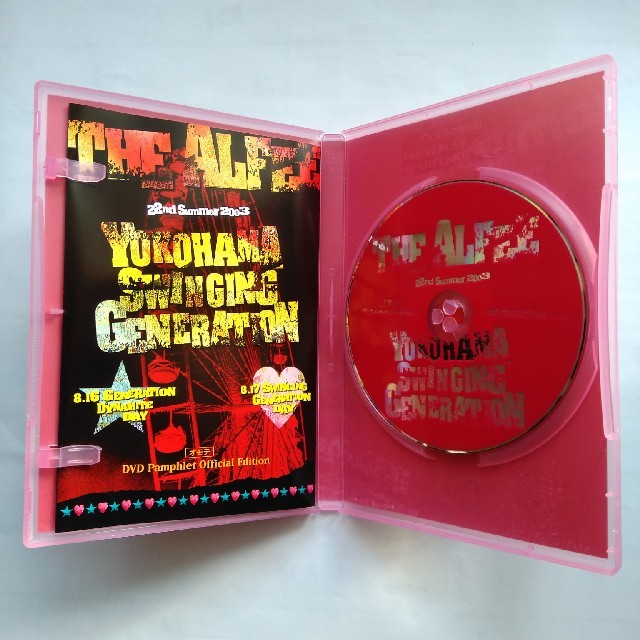 THE ALFEE 2003 夏イベ DVDパンフ オモテ ウラ 2枚セット