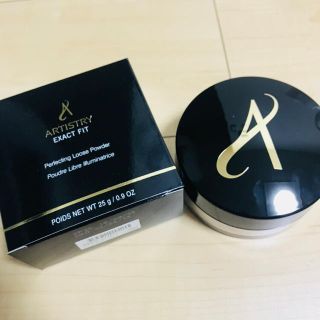 アムウェイ(Amway)のアーティストリー エグザクト フィット ルースパウダー (フェイスパウダー)