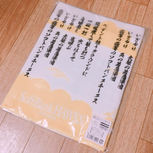 福岡ソフトバンクホークス(フクオカソフトバンクホークス)のソフトバンクホークスタオル スポーツ/アウトドアの野球(応援グッズ)の商品写真