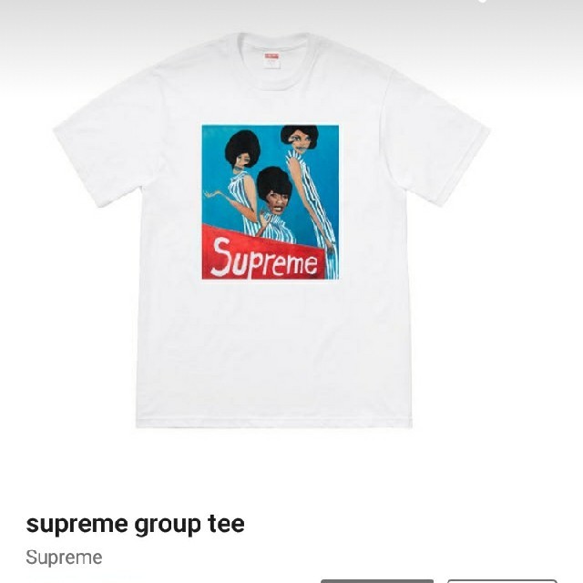 Supreme(シュプリーム)のsupreme group tee white 白 S メンズのトップス(Tシャツ/カットソー(半袖/袖なし))の商品写真