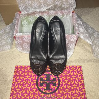 トリーバーチ(Tory Burch)のトリーバーチオープントゥパンプス(ハイヒール/パンプス)