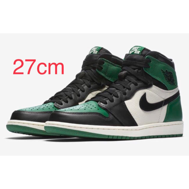 NIKE(ナイキ)のエアジョーダン1 AIR JORDAN 1 グリーン 緑 ナイキ NIKE メンズの靴/シューズ(スニーカー)の商品写真