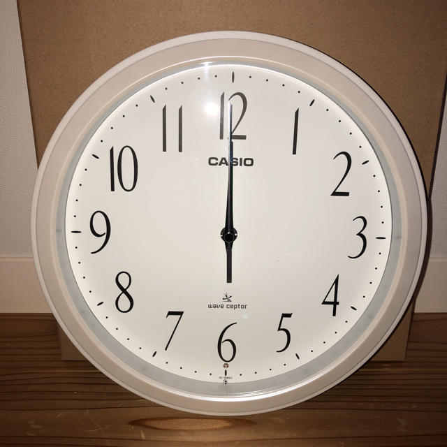 CASIO(カシオ)のCASIO掛け時計🕰 インテリア/住まい/日用品のインテリア小物(掛時計/柱時計)の商品写真