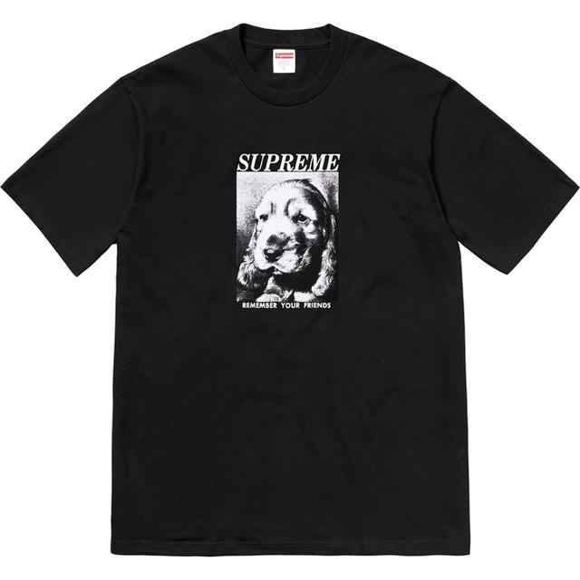 18ss Supreme Remember Tee L サイズ 黒い