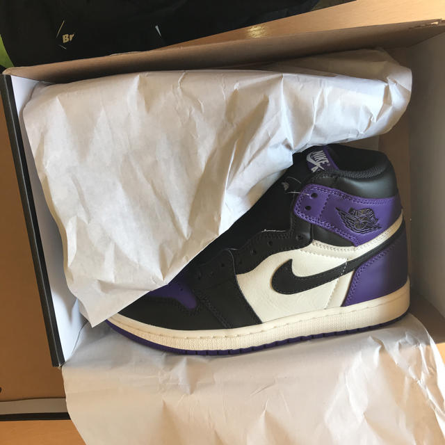 Nike AIR JORDAN 1 HIGH OG PURPLE靴/シューズ