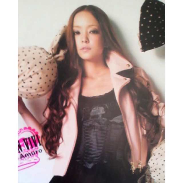 安室奈美恵さん雑誌着用 お買取ライダース - ライダースジャケット
