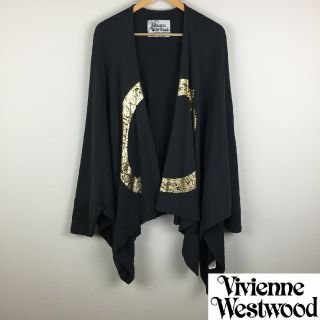 ヴィヴィアンウエストウッド(Vivienne Westwood)の美品 ヴィヴィアンウエストウッドマン ポンチョ チャコールグレー(ポンチョ)