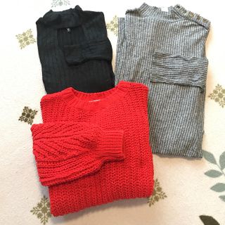 エイチアンドエム(H&M)の《ほぼ新品》H&M ニット セット(ニット/セーター)