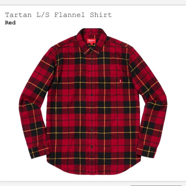 Tartan L/S Flannel shirt Supreme