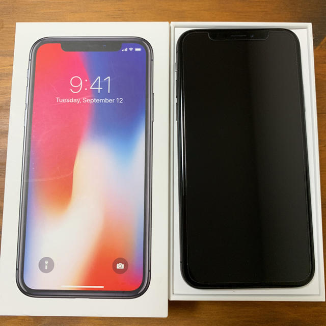 超ポイント祭?期間限定】 SIMロック解除 iPhone X 256GB スペース