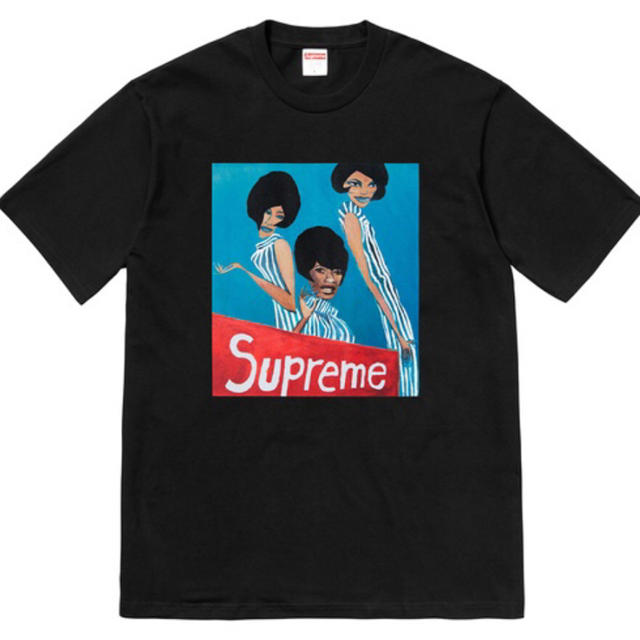 supreme Group Tee ブラック STシャツ/カットソー(半袖/袖なし)