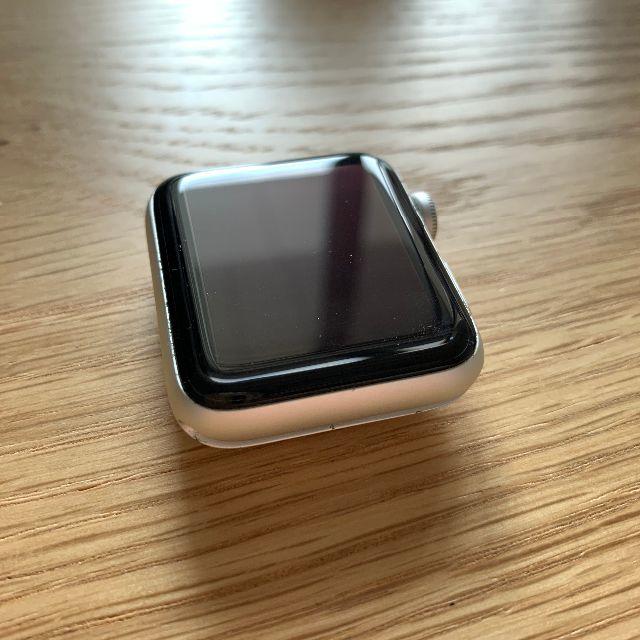 Apple Watsh Series 2 42mm シルバー×パールウーブンスマホアクセサリー