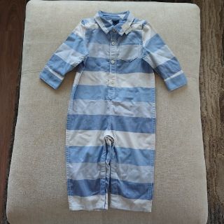 ベビーギャップ(babyGAP)の【新品未使用】GAP☆ツナギ カバーオール ロンパース(ロンパース)