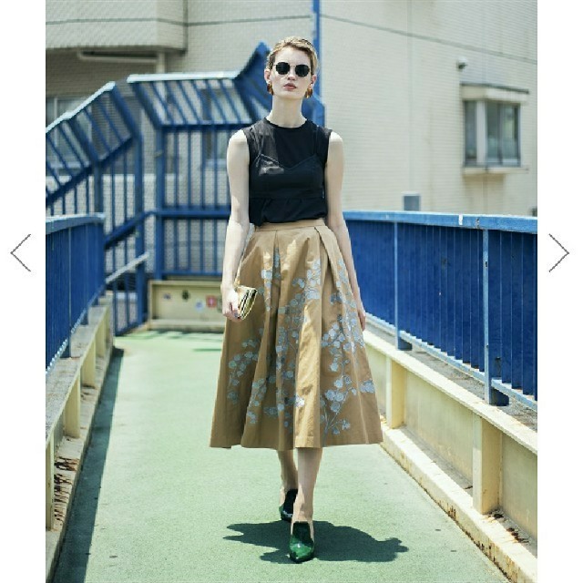 Ameri VINTAGE(アメリヴィンテージ)のLILY BELLE SKIRT レディースのスカート(ロングスカート)の商品写真