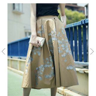 アメリヴィンテージ(Ameri VINTAGE)のLILY BELLE SKIRT(ロングスカート)