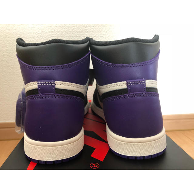 NIKE(ナイキ)のNIKE AIR JORDAN 1 COURT PURPLE 26cm 即日発送 メンズの靴/シューズ(スニーカー)の商品写真