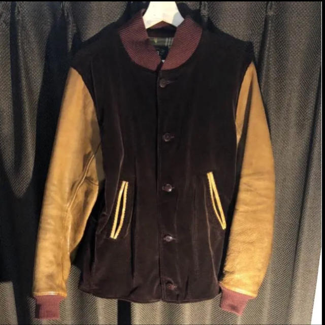 RRL - RRL レザーコーディロイ スタジャンの通販 by T Y's shop
