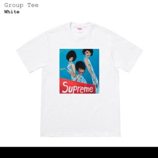 シュプリーム(Supreme)のsupreme グループT 白 S(Tシャツ/カットソー(半袖/袖なし))