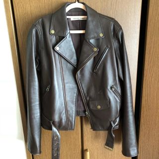 ユナイテッドアローズグリーンレーベルリラクシング(UNITED ARROWS green label relaxing)の羊革 ライダース(ライダースジャケット)