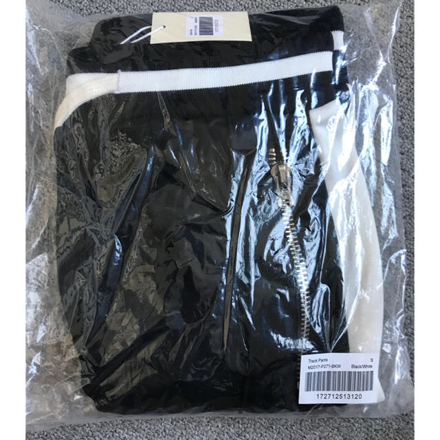 FEAR OF GOD(フィアオブゴッド)のMnml track pants Sサイズ 黒/白 メンズのパンツ(スラックス)の商品写真