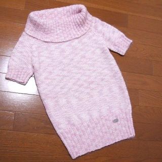 ビッキー(VICKY)の美品ビッキーVICKY★モヘヤ混ロゴプレート付きタートルニット(ニット/セーター)