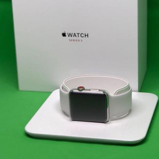 アップルウォッチ(Apple Watch)のAppleWatch series3 セルラー ステンレス アップルウォッチ(腕時計(デジタル))