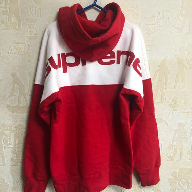 supreme blocked hooded