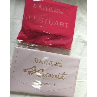 コクーニスト(Cocoonist)の2点セット♡新品♡美人百花付録♡ふくさポーチとジルのバッグ(ポーチ)