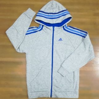 アディダス(adidas)のくう様専用 adidasジュニア用パーカー150㎝グレー等4点(ジャケット/上着)