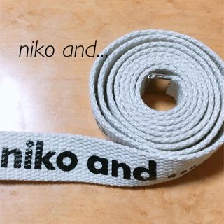 ニコアンド(niko and...)のテープベルト(ベルト)