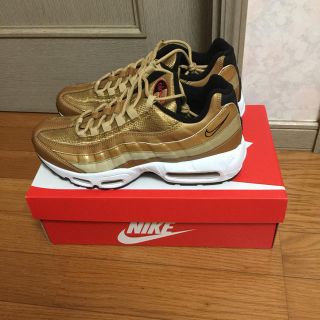 ナイキ(NIKE)のNike air max 95 premium qs gold 26.5(スニーカー)