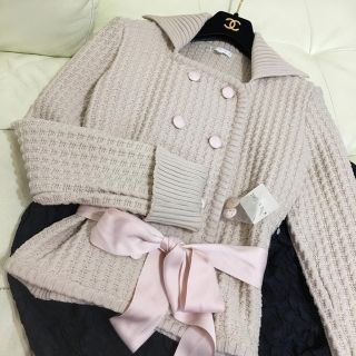 トゥービーシック(TO BE CHIC)のKOSAME様専用★TO BE CHICジャケット★スカートおまけ♪(ニット/セーター)