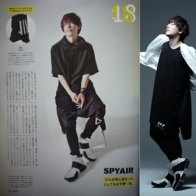 ニルズ マルチエッジソールスニーカー 0 SPYAIR IKE着用 JULIUS ニルズ マルチエッジソールスニーカー 0 SPYAIR IKE着用 JULIUS