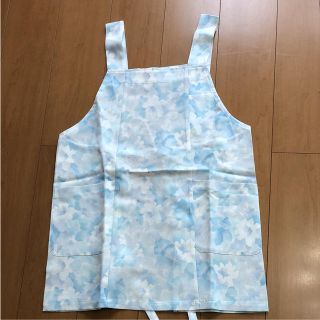 医療用エプロン 花柄(その他)