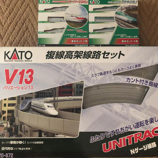 カトー(KATO`)のKATO nゲージ 複高架線セット&E5系&E6系車両セット(鉄道模型)
